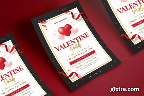 Valentines Day Party Flyer