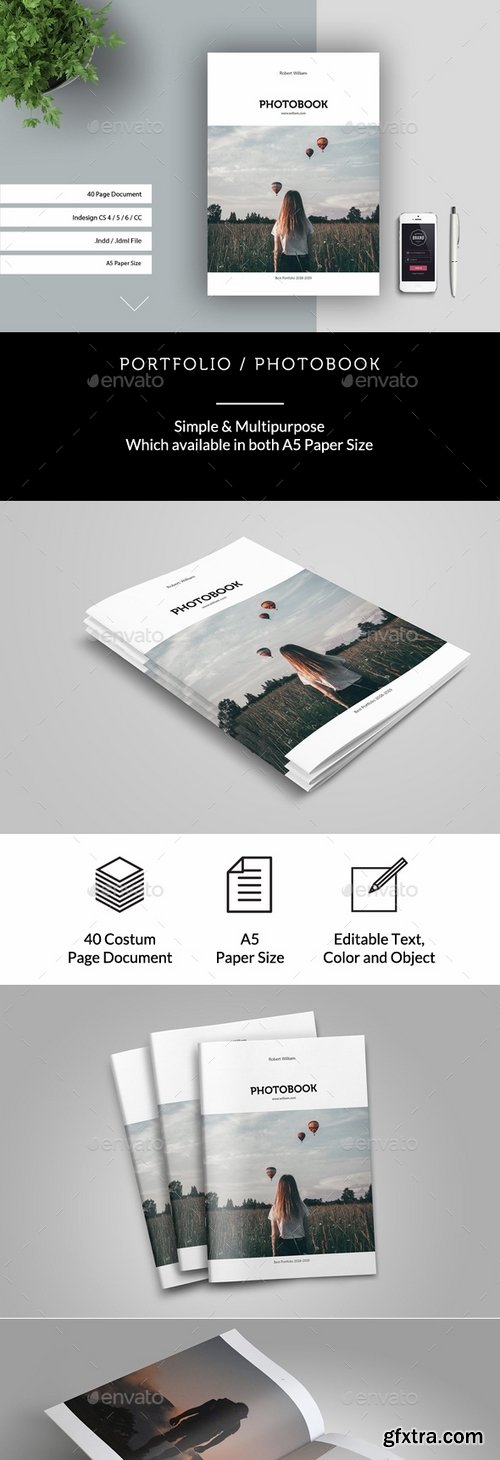 GraphicRiver - Photobook Portfolio 21140422