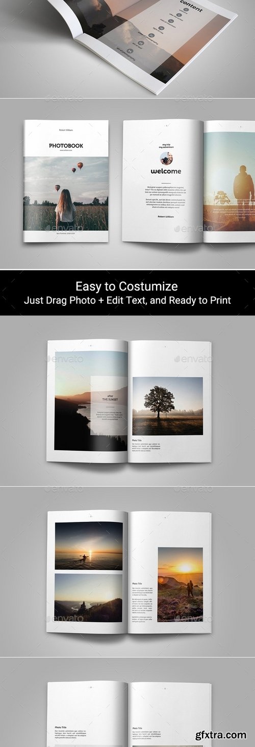 GraphicRiver - Photobook Portfolio 21140422