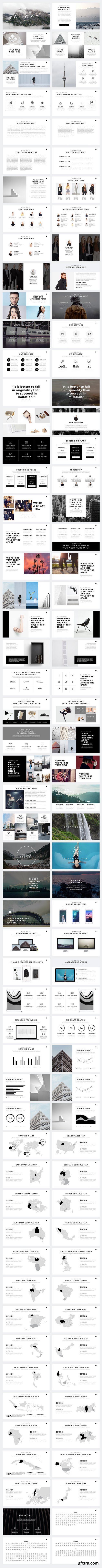 CM - Ghost Minimal Google Slides Template 947997