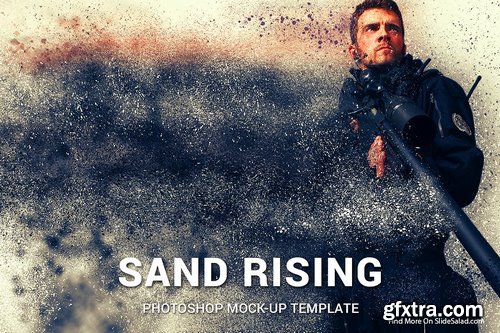 CM - Sand Rising Photoshop Mock-ups 1902225