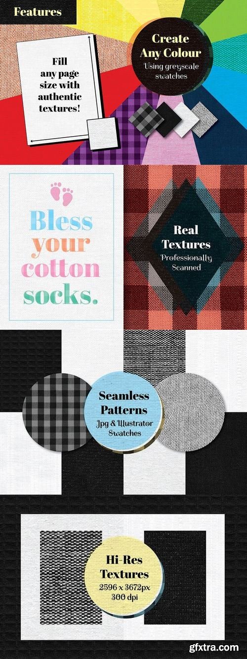 CM - Quick Cotton Patterns and Textures 1798511