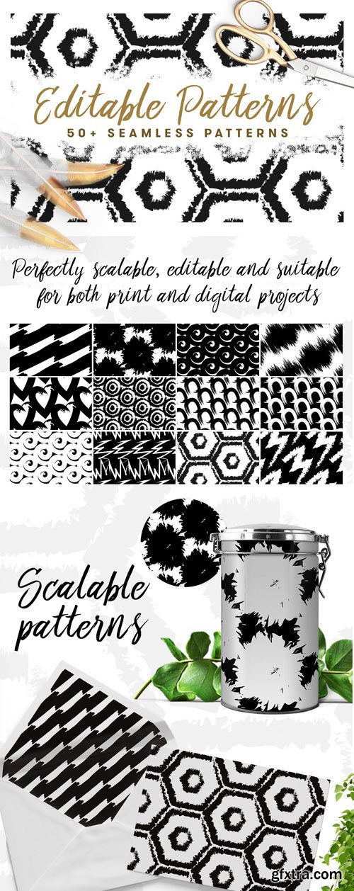CM - 50+ Seamless Patterns 2129686