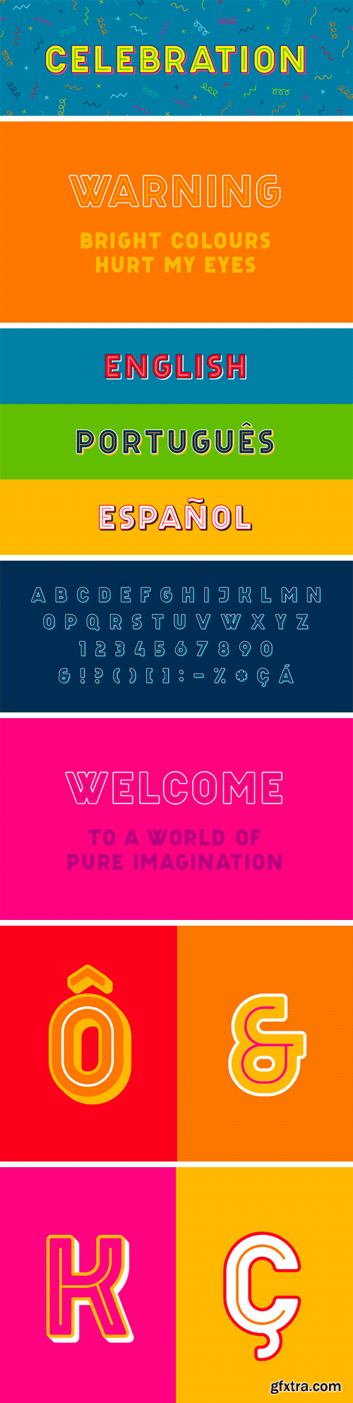 Celebration Typeface