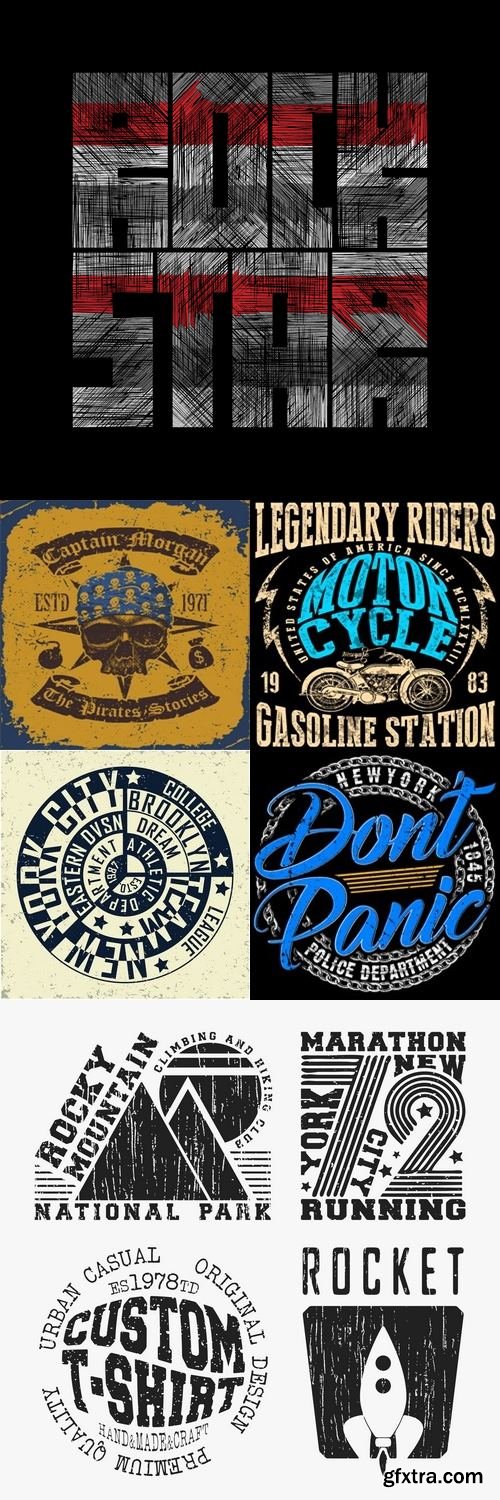 Vectors - T-shirt Design Set 42