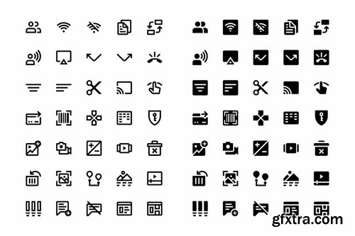 198 Basic UI Icons