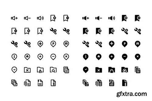 198 Basic UI Icons