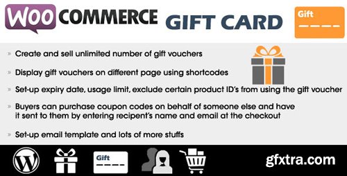 CodeCanyon - WooCommerce Gift Card v2.5 - 6234900