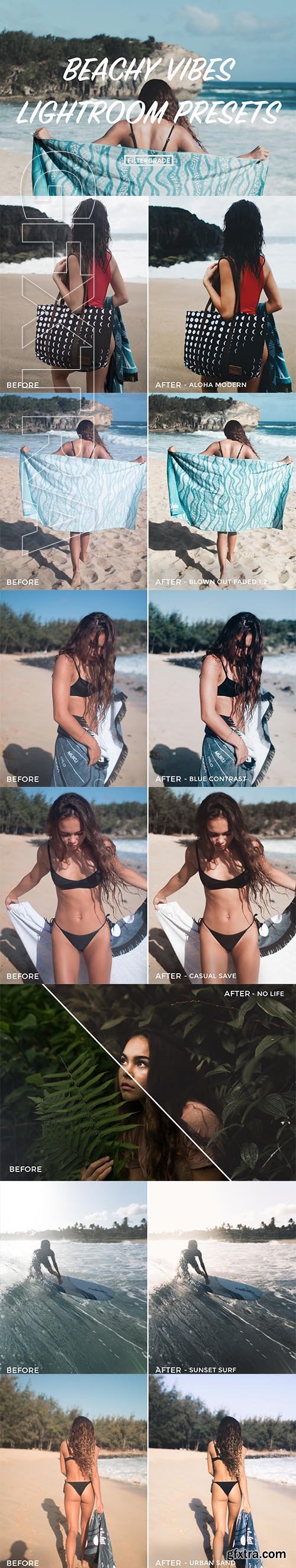 Beachy Vibes Lightroom Presets