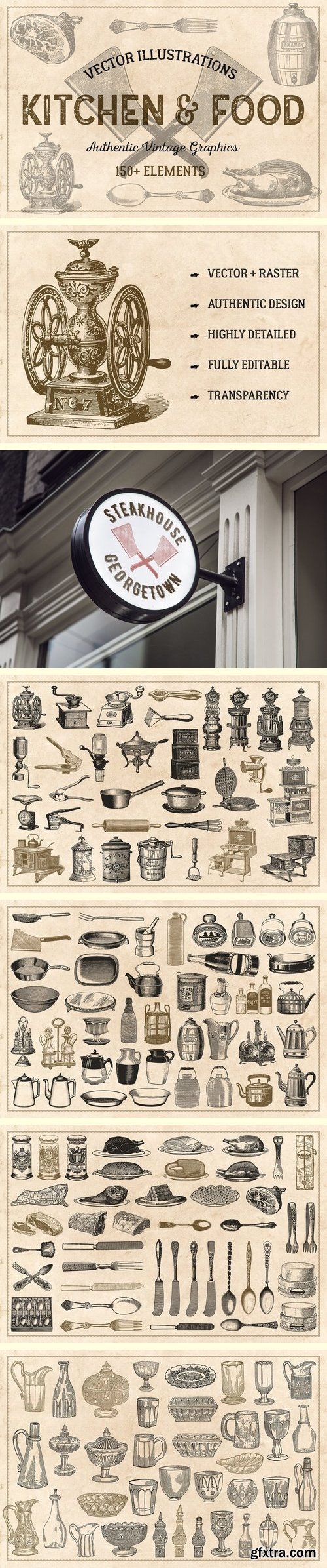 CM - 152 Vintage Kitchenware & Food 1799229