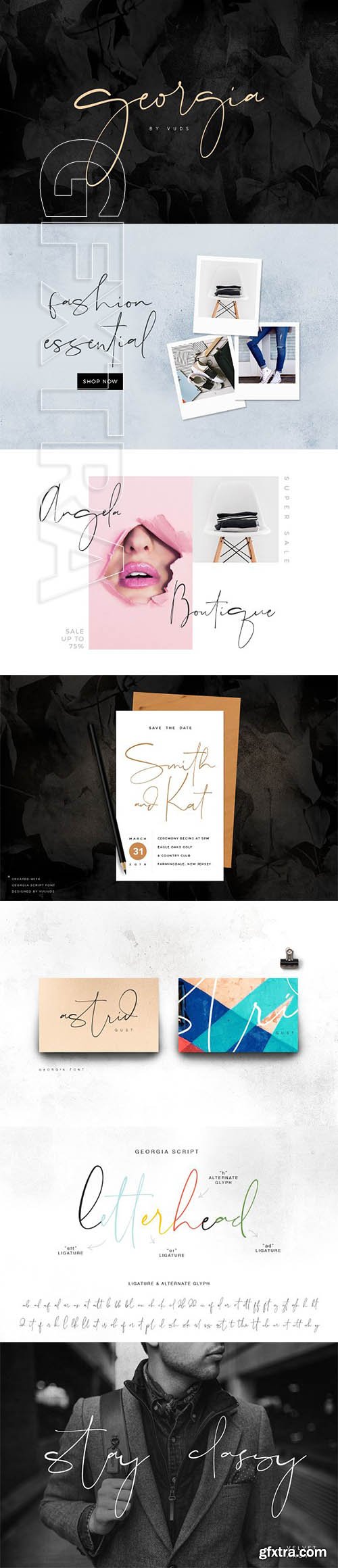 CreativeMarket - Georgia Script 2220659