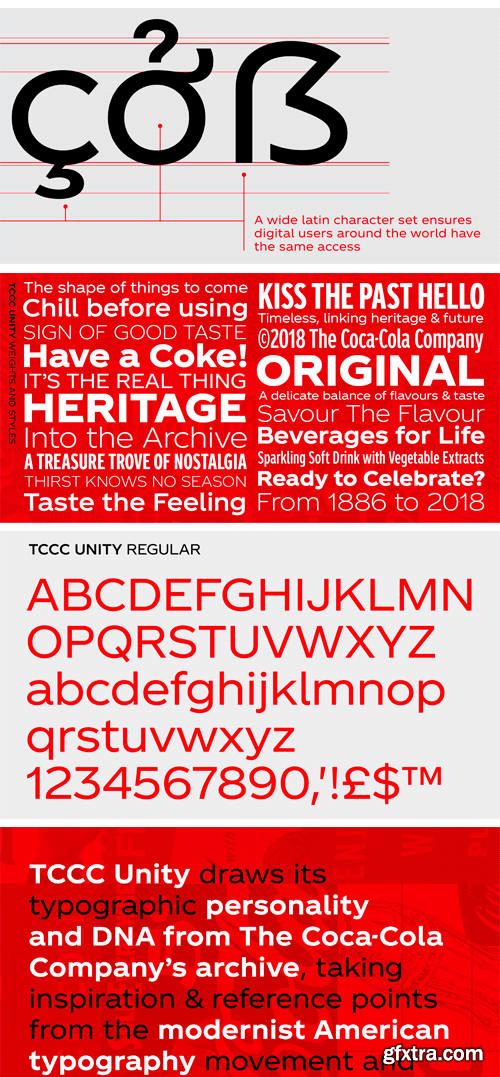 TCCC Unity - NEW Coca-Cola Official Font!