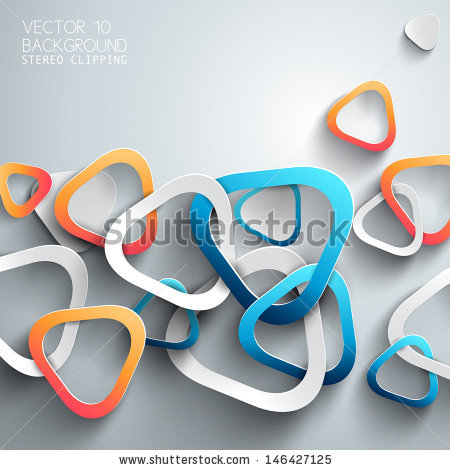 Abstract Multicolored Collection Vector Backgrounds #3, 45xEPS