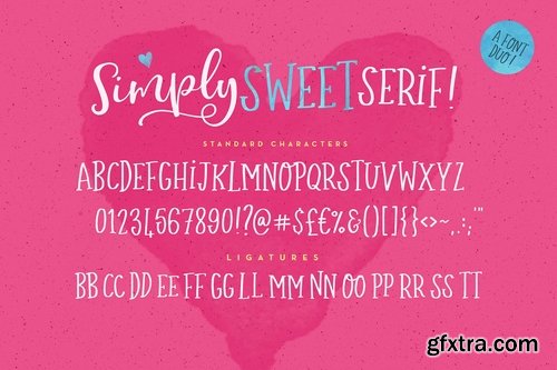 CM - The Simply Sweet Font Duo 1908744