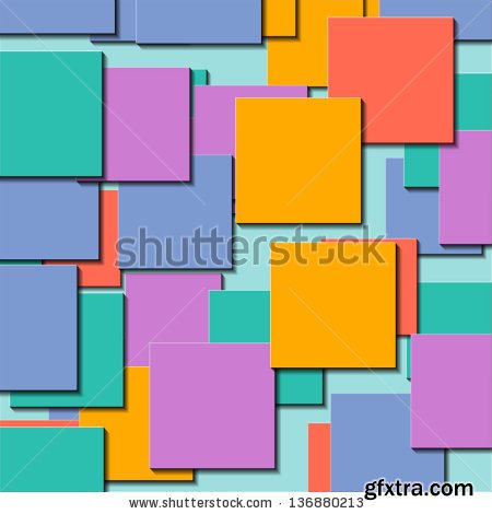 Abstract Multicolored Collection Vector Backgrounds #4, 40xEPS