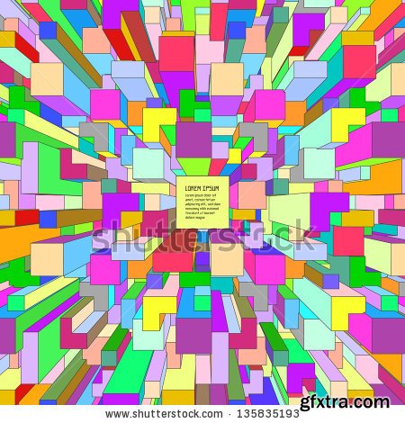 Abstract Multicolored Collection Vector Backgrounds #4, 40xEPS