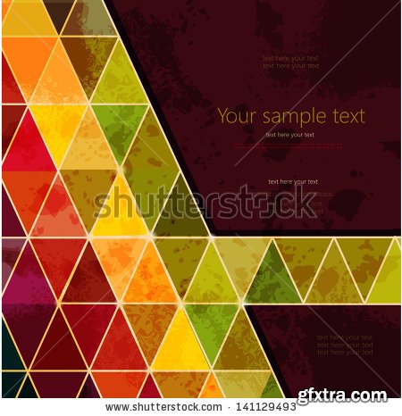 Abstract Multicolored Collection Vector Backgrounds #4, 40xEPS