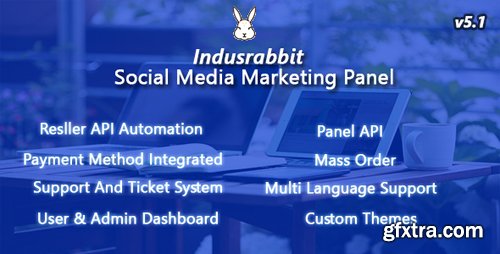 CodeCanyon - Indusrabbit v4.1 - SMM Panel - 19821624