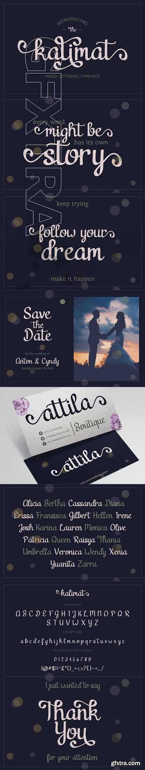 CreativeMarket - Kalimat 2219326