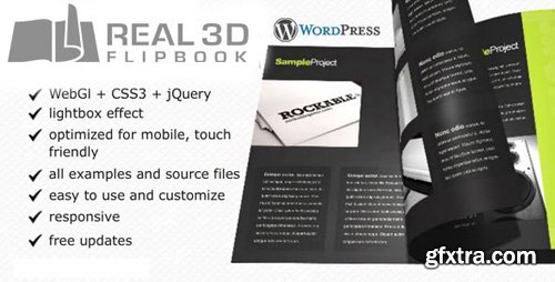 CodeCanyon - Real3D FlipBook v2.44 - WordPress Plugin - 6942587