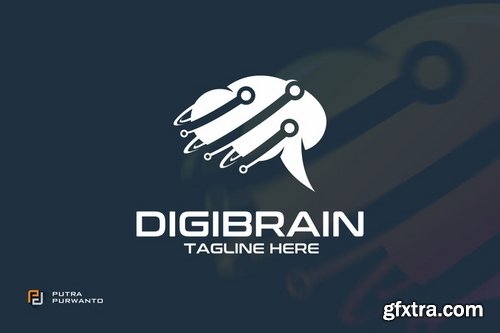 Digibrain - Logo Template