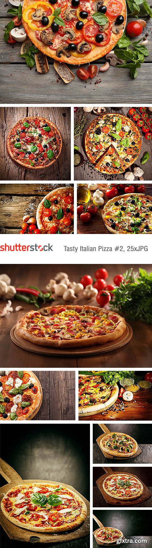 Tasty Italian Pizza #2, 25xJPG