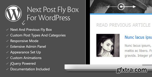 CodeCanyon - Next Post Fly Box For WordPress v3.2 - 3020948