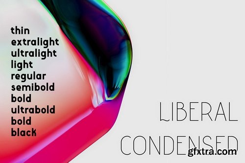 Liberal Condensed Font Family