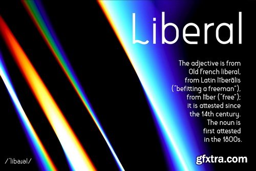 Liberal Condensed Font Family