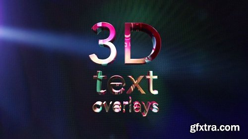 Luca Visualfx 3D Text Overlays v1.0 for Final Cut Pro X (macOS)