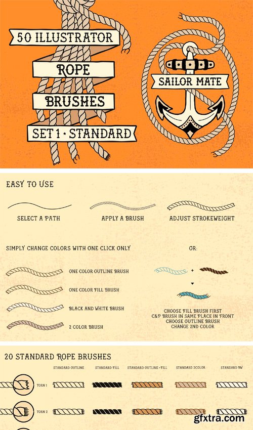 CM - Sailor Mate\'s Rope Brushes I 2222543