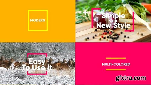 Videohive Slideshow Color 19325321