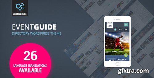 ThemeForest - Event Guide v2.23 - Ultimate Directory Listing Theme for Events, Concerts, Gigs, Museums or Galleries - 17141028