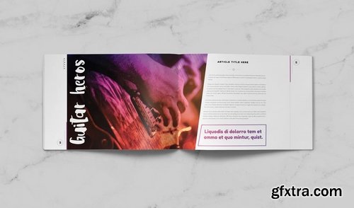 Magenta Modern Brochure