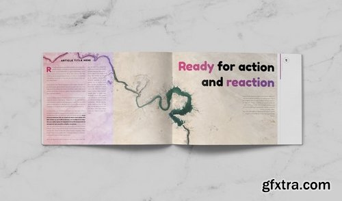 Magenta Modern Brochure