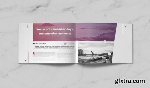 Magenta Modern Brochure