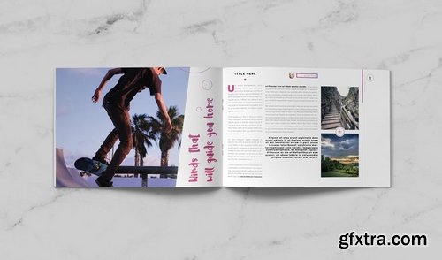 Magenta Modern Brochure