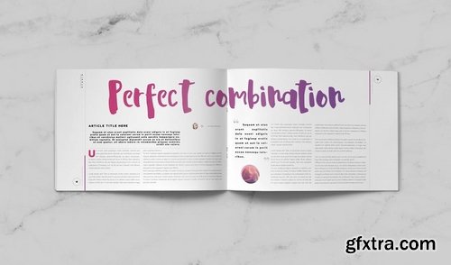 Magenta Modern Brochure