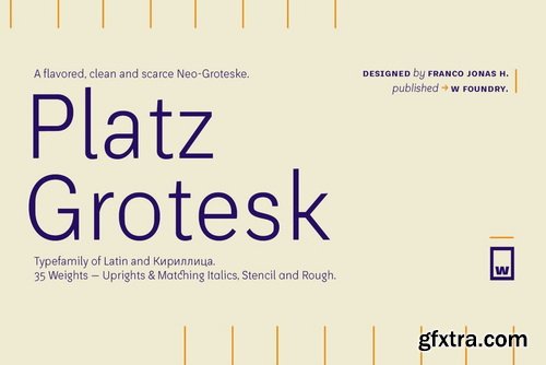 Platz Grotesk Font Family