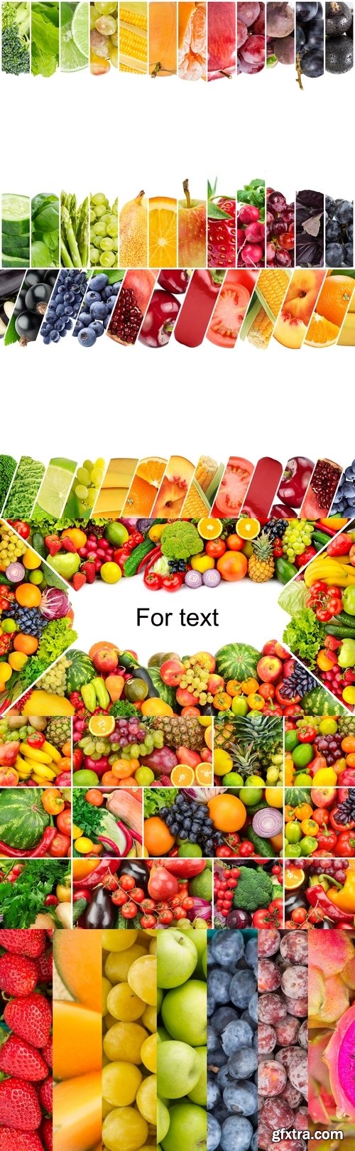 Photos - Fruits Collage Concepts 3