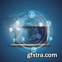 Business Digital Communications 25xEPS