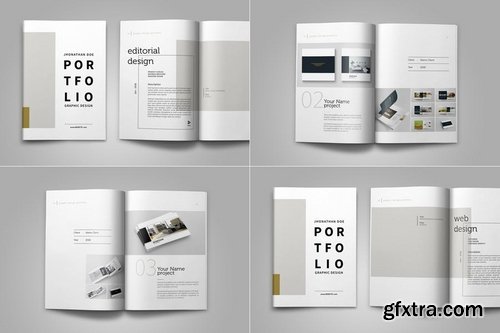 Graphic Design Portfolio Template