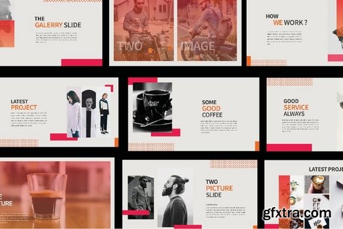 Gradient Minimal Presentation Template