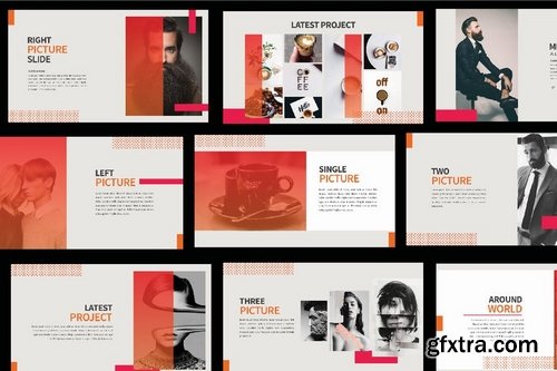 Gradient Minimal Presentation Template