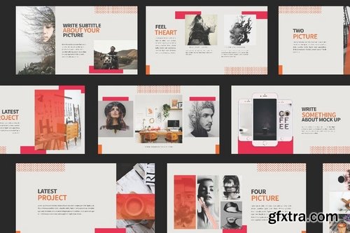 Gradient Minimal Presentation Template
