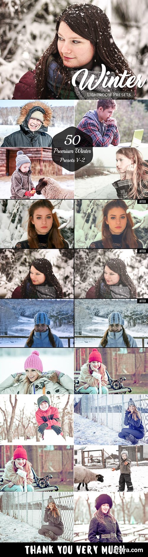 53 Winter Lightroom Presets (RAW/JPEG) 53 Winter Lightroom Presets (RAW/JPEG)