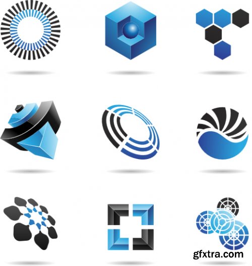 Vector Elements & Logos 25xEPS