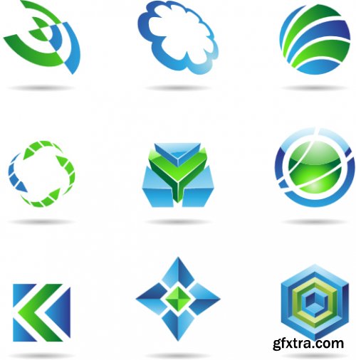 Vector Elements & Logos 25xEPS