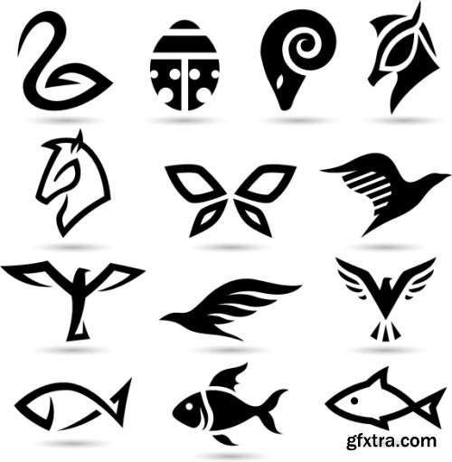 Vector Elements & Logos 25xEPS