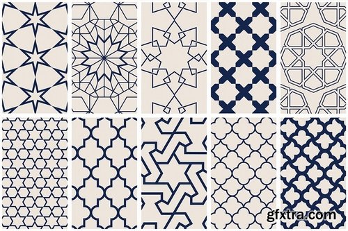 Islamic Art Vector Patterns